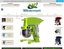 Tablet Screenshot of nitrocream.com